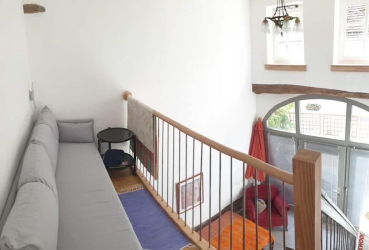 Moderne Wohnung Mit Studio In Bauernhausscheune Am See Biersdorf am See Exterior photo